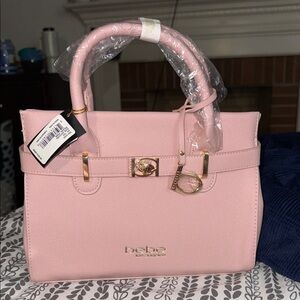 Bebe Blush Pink Satchel